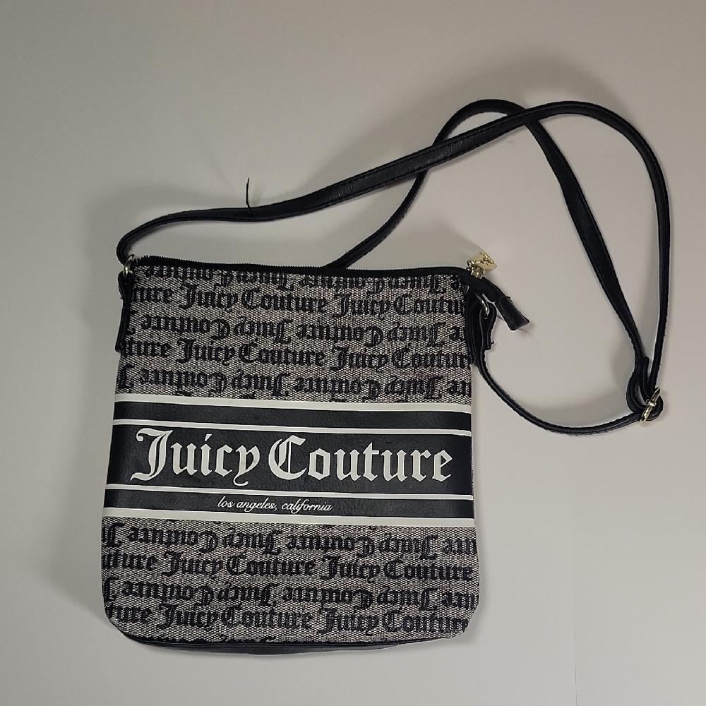 Juicy Couture Monochrome Logo Crossbody Bag